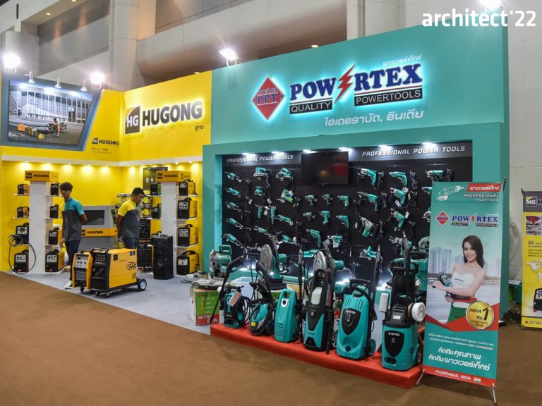 Meet showcase of innovative power tools from India by Powertex in Architect Expo 2022