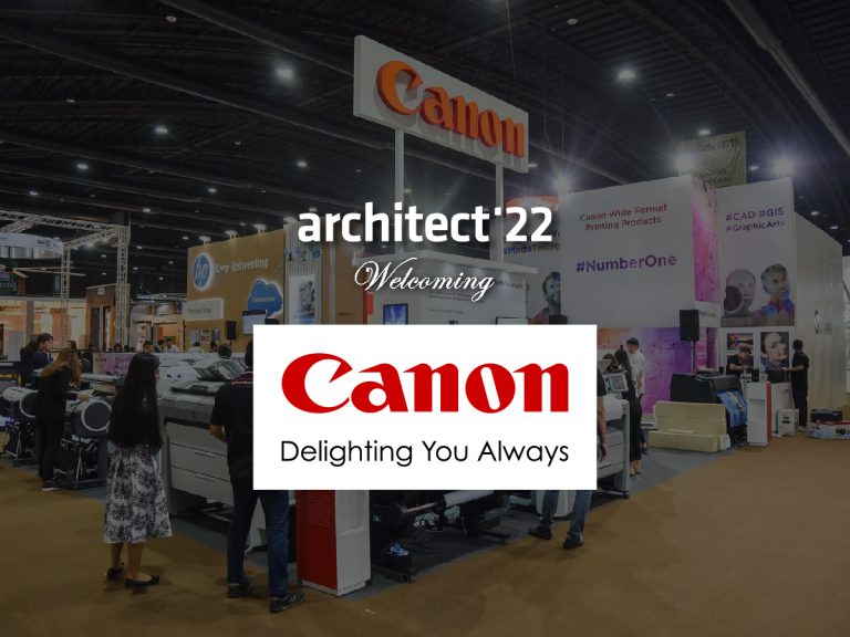 Canon Marketing (Thailand) Co., Ltd confirms with confident to exhibit 100% at Architect Expo 2022 with introducing the latest of wide-format color printers
