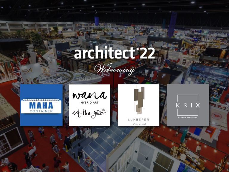 Welcome Ut-tha-yan Co., Ltd to join in Architect Expo 2022