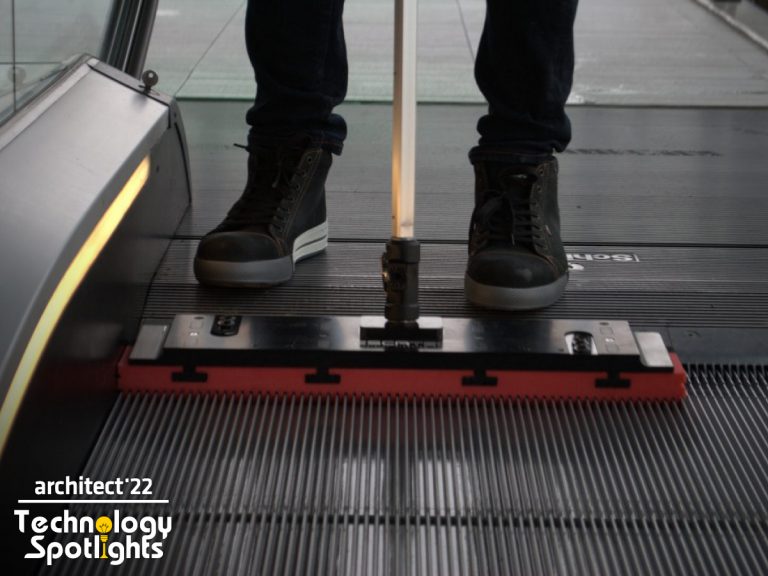 Witness a leading escalator cleaning solutions by Uniglobal at Architect Expo 2022.