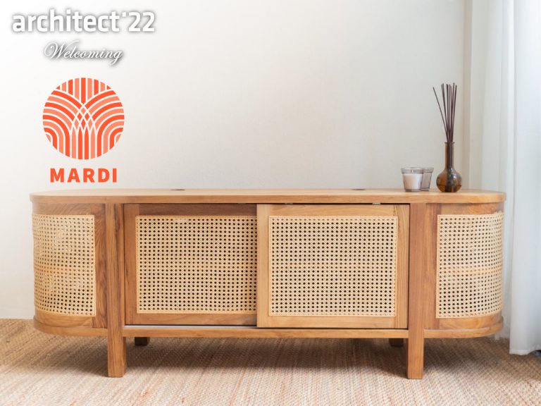 Come and visit the stunning design of rattan handcrafted furniture by Mardi Décor at Architect Expo 2022