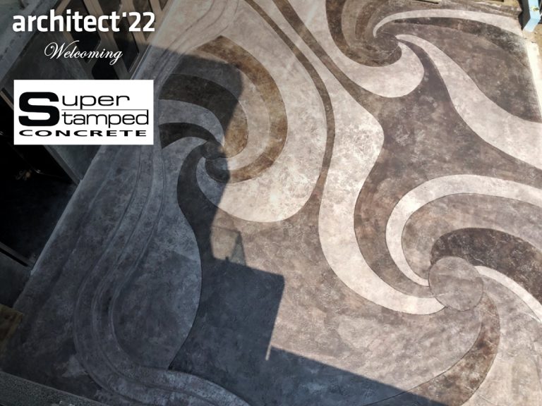 Super Concrete opens space to showcase the decorative concrete innovation at Architect Expo 2022