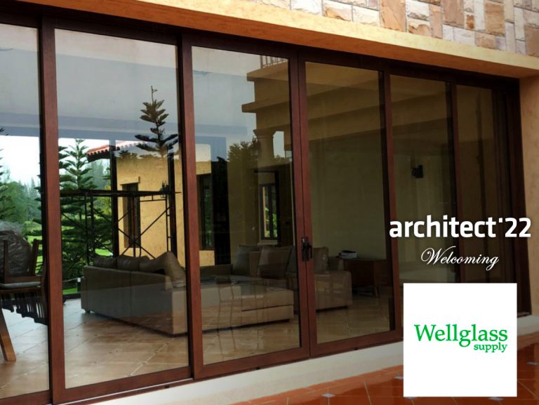 Experience innovative door and window aluminium by Wellglass Supply at Architect Expo 2022