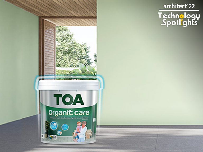 Upgrade the quality of life and environment for sustainability by TOA Organic Care at Architect Expo 2022.