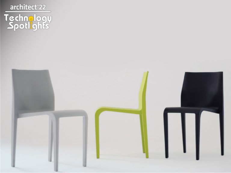 Discover PIONEER’s modern and aesthetic plastic furniture at Architect Expo 2022