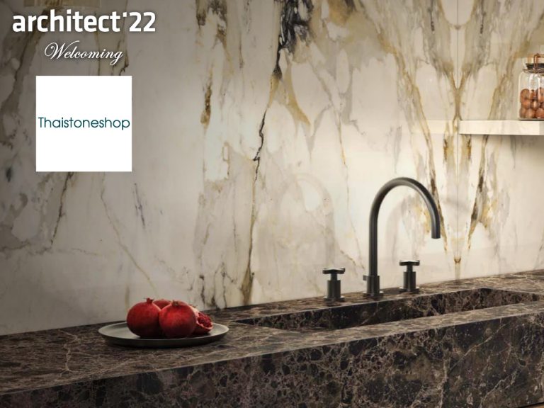 Select a decorative stone that matches your style with Thaistoneshop at Architect Expo 2022