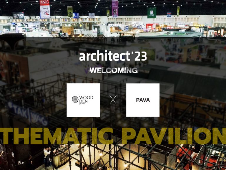 Wood Pavilion created by WOODDEN x PAVA architects will be presented at Architect’23