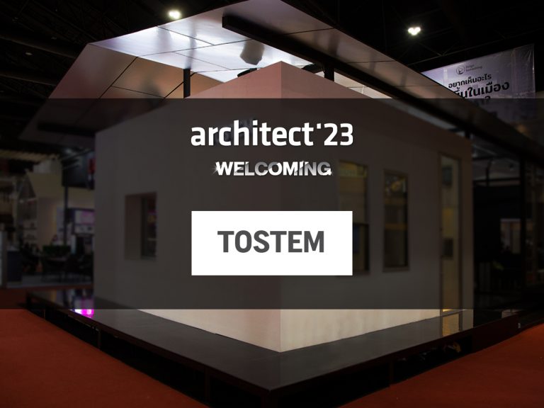 TOSTEM’s latest window and door innovation will be featured at Architect’23