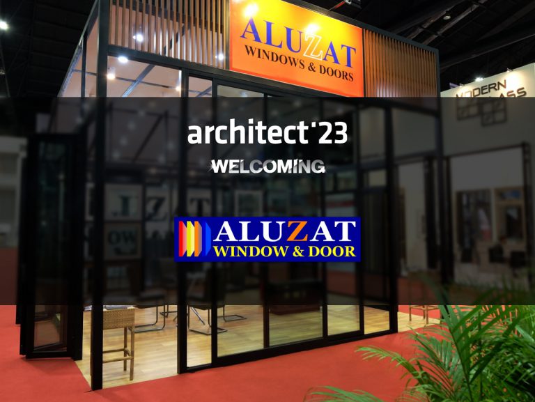 The unique style of doors and windows with EURO PROFILES from ALUZAT will be featured at Architect’23