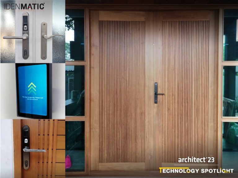IDENMATIC, digital door lock which prioritizes safety from ACME International at Architect’23