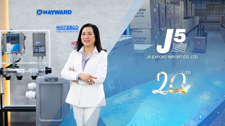 Take a peek at swimming pool trends in 2023 from J5-Thailand’s leading importer of swimming pool equipment 