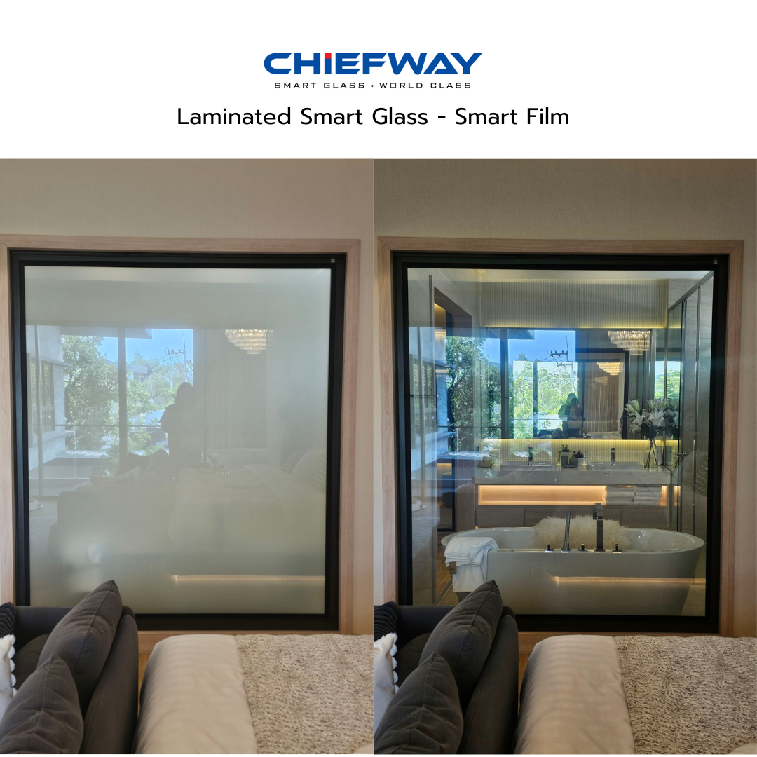 Smart Film vs Laminated Smart Glass กระจกและฟิล์มอัจฉริยะ